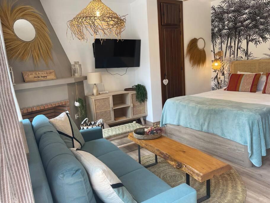Coqueto Estudio Junto A Sierra Nevada 圭哈尔谢拉 外观 照片
